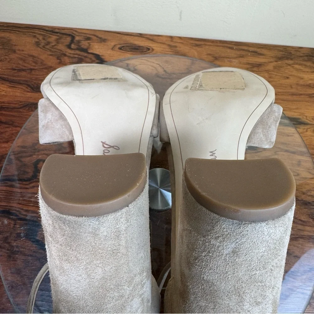 NEW Sam Edelman Yancy Block Heel Sandals